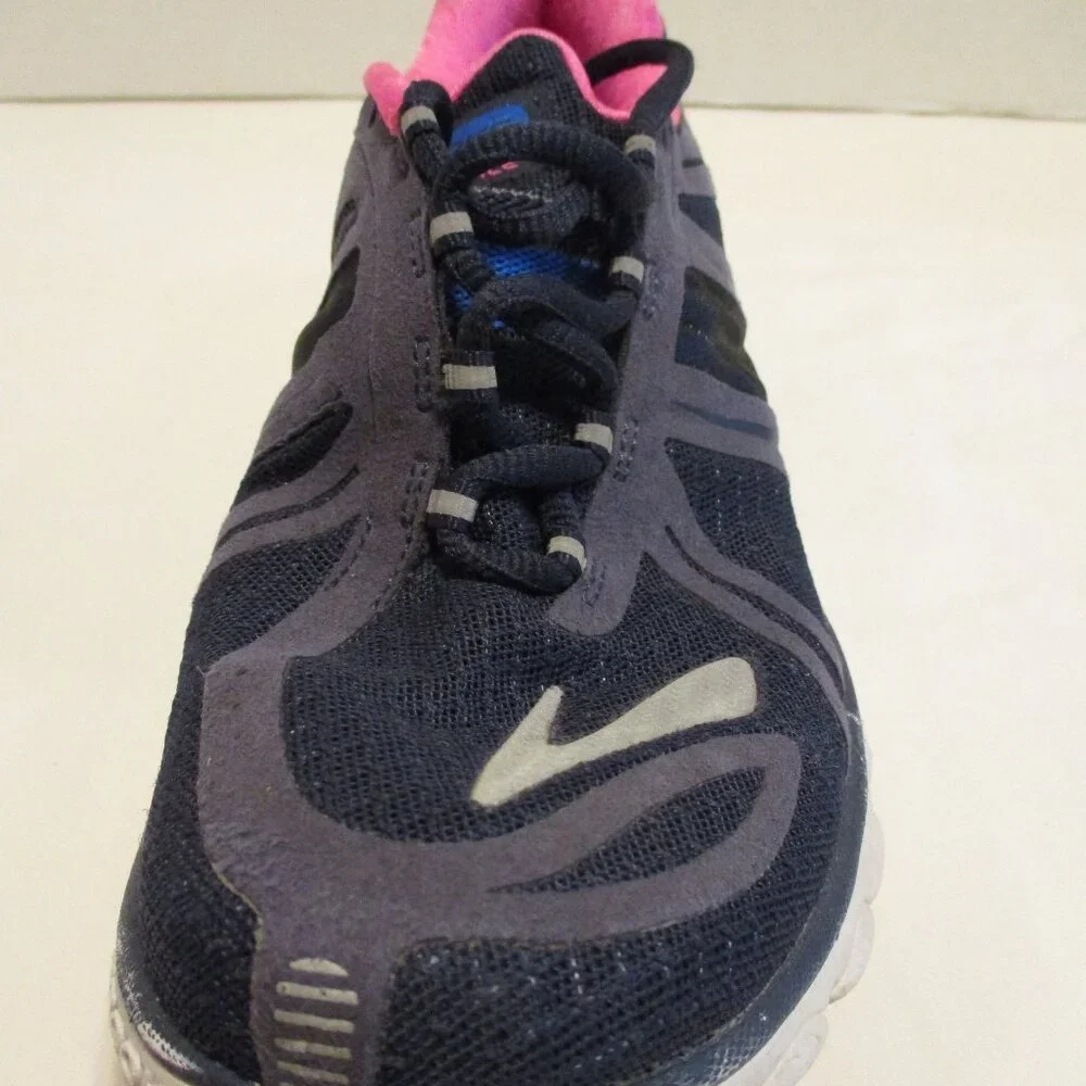 Brooks Hathaway Shoes Woman Size 9 Gray Pink Outdoor Athletic Walking Fun Shoes